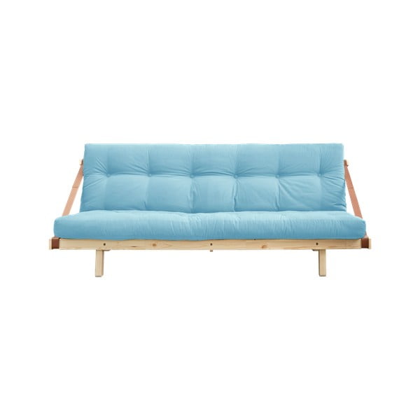 Sofa rozkładana Karup Design Jump Natural Clear/Light Blue
