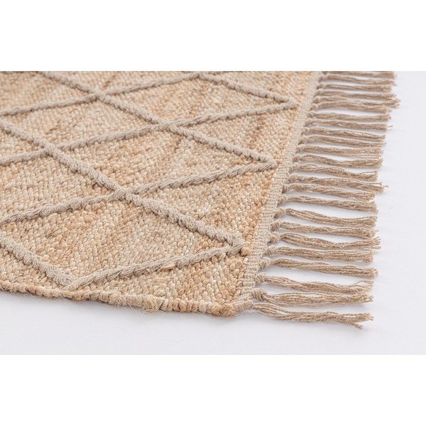 Dywan z juty tkany ręcznie w naturalnym kolorze 60x90 cm Shaila – Yes Everyday-image-2