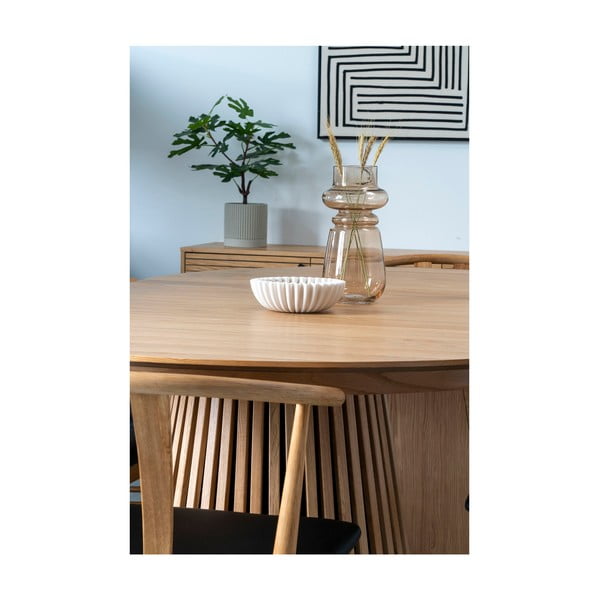 Jasnobrązowy szklany wazon (wysokość 31 cm) – House Nordic-image-1