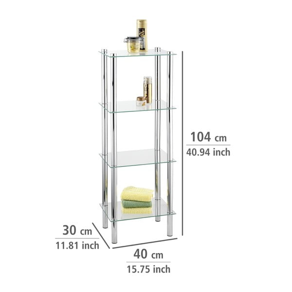 Szafka z 4 półkami Wenko Yago-image-1