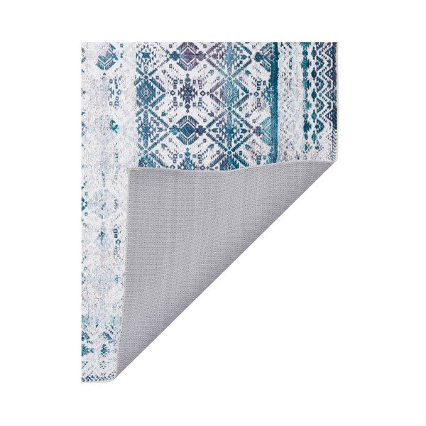 Jasnoniebieski dywan Floorita Kilim, 80x150 cm-image-1
