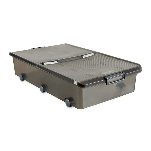 Szary pojemnik na kółkach pod łóżko Ta-Tay Storage Box