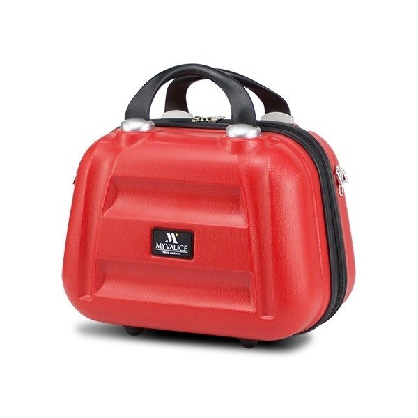 Czerwony kuferek podróżny My Valice SMART BAG LASSO Make Up & Hand Suitcase