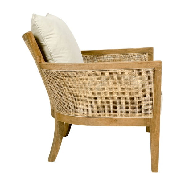 Kremowy fotel Laksoa – Côté Table-image-3