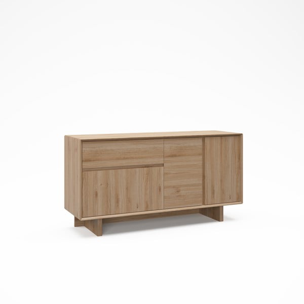 Komoda w dekorze dębu w naturalnym kolorze 146x76x45 cm Carpi – Marckeric-image-4