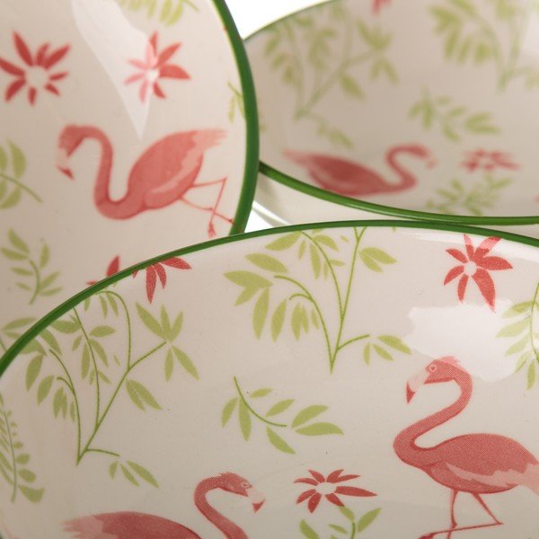 Miska porcelanowa Unimasa Flamingo, ø 12,6 cm-image-1