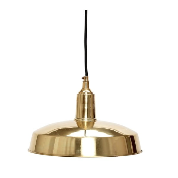 Lampa wisząca z mosiądzu Hübsch Phrosyne