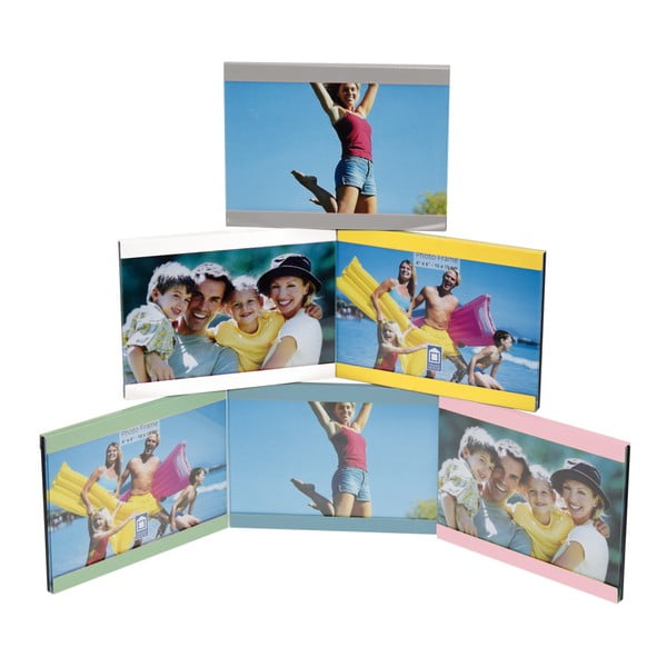 Kolorowa ramka na 6 zdjęć Incidence Basics Pyramde
