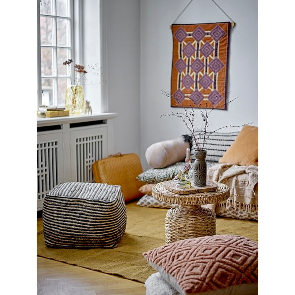 Brązowy kamionkowy ręcznie wykonany wazon (wysokość 21 cm) Gerde – Bloomingville-image-1