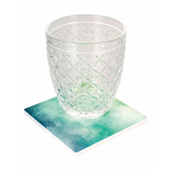 Zielono-niebieskie ceramiczne podkładki zestaw 4 szt. Ocean – Villa d'Este-image-1