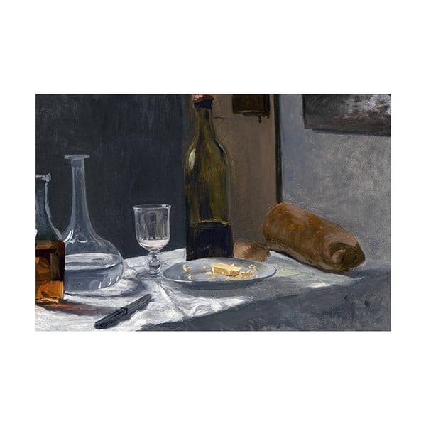 Reprodukcja obrazu Claude'a Moneta - Still Life with Bottle, 90x60 cm
