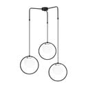 Czarna metalowa lampa wisząca Opviq lights Nazarios