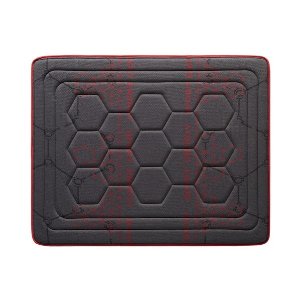 Twardy/średnio twardy piankowy materac dwustronny 140x200 cm Hexaflex Moon – Moonia-image-3