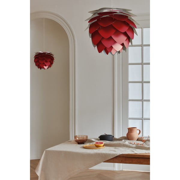 Bordowy abażur ø 59 cm Aluvia – UMAGE-image-1