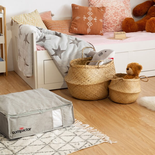 Jasny koszyk z trawy morskiej Compactor, ⌀ 36 cm-image-1