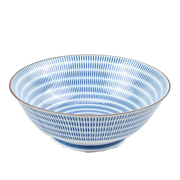 Porcelanowa Blue Stripes, 19 cm