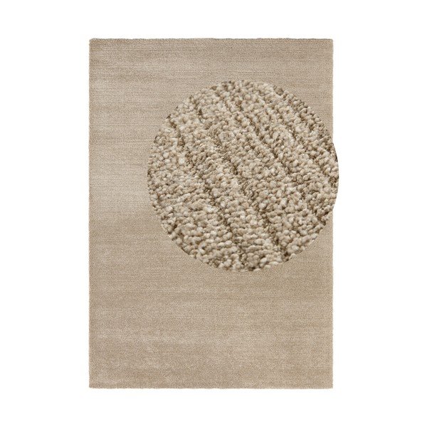 Brązowobeżowy dywan Elle Decoration Glow Loos, 200x290 cm