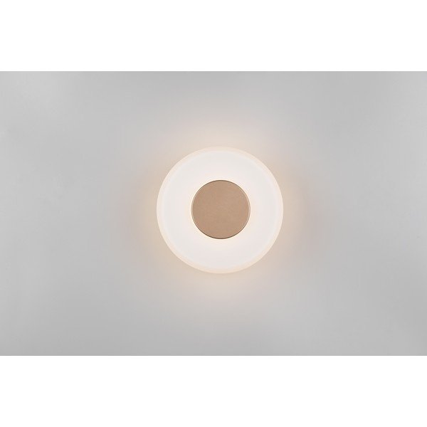 Beżowy kinkiet LED ze ściemniaczem ø 22 cm Celeste – Trio-image-3