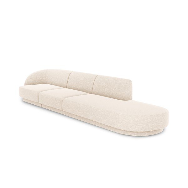 Kremowa sofa 302 cm Miley – Micadoni Home-image-3