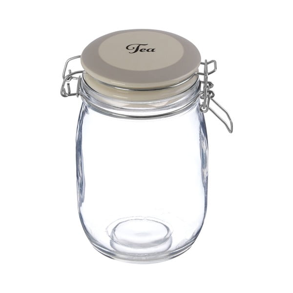 Szklany pojemnik na żywność na herbatę Grocer – Premier Housewares-image-3