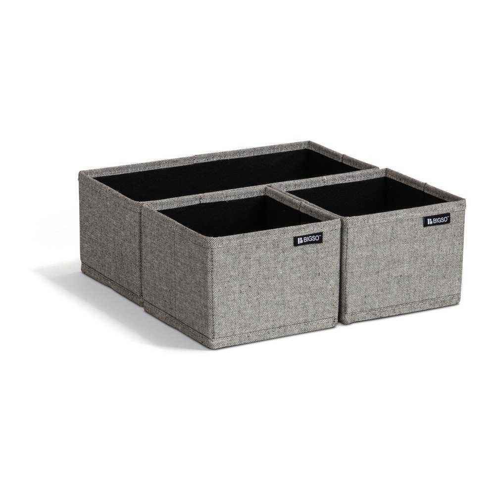 Tekstylne organizery do szuflady zestaw 3 szt. Soft Storage – Bigso (zdjęcie 5)