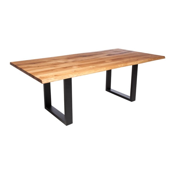 Stół z dębowego drewna Fornestas Fargo Alinas, długość 180 cm