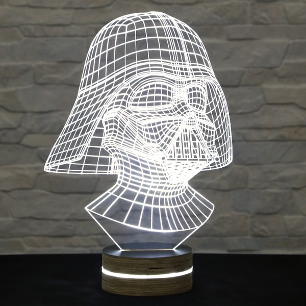 Lampa 3D stołowa Darth Vader