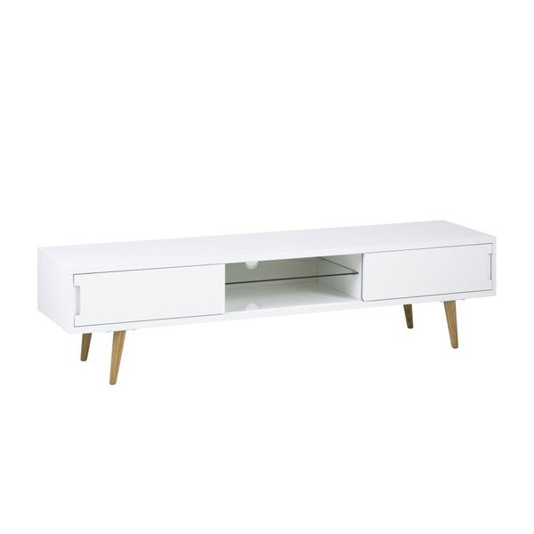 Biała szafka pod TV Actona Elise, 180x46 cm-image-3