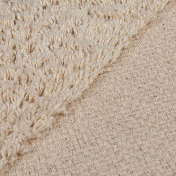Beżowy bawełniany dywan 120x170 cm Tessa Diamond – Flair Rugs-image-3