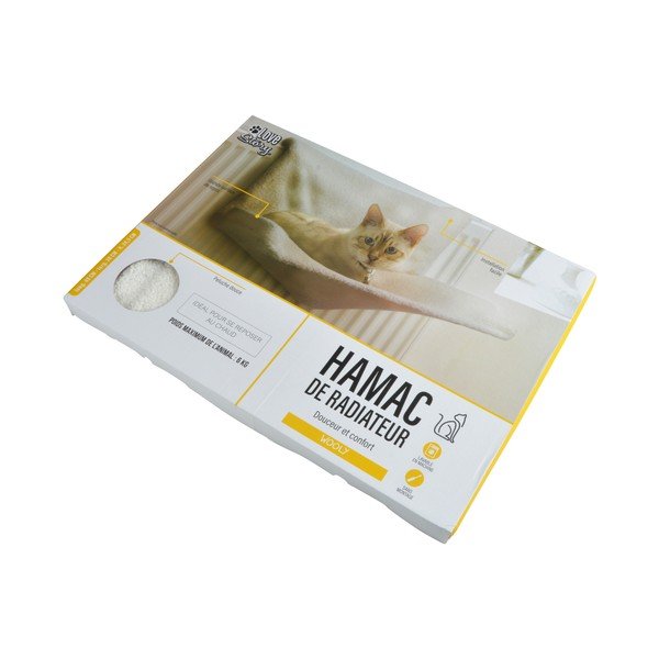 Kremowe legowisko dla kotów 30x45 cm – Love Story-image-2