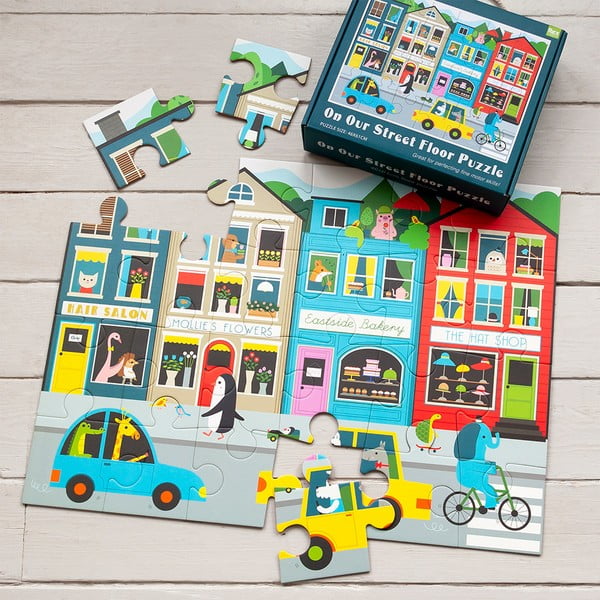 Puzzle (liczba elementów 24) On Our Street – Rex London-image-1