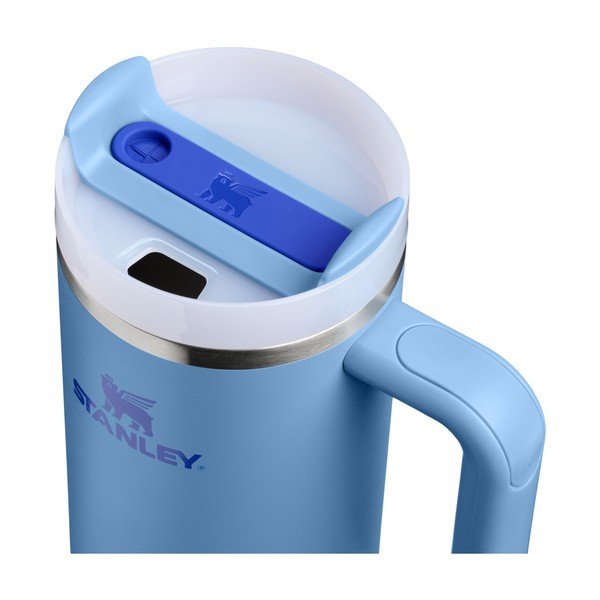 Niebieski termos ze słomką ze stali nierdzewnej 890 ml Quencher H2.O FlowState™ Tumbler Blue Sky – Stanley-image-1