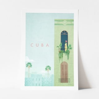 Plakat Travelposter Cuba, 30 x 40 cm