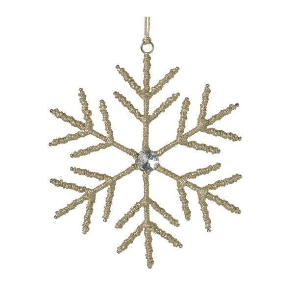 Świąteczna dekoracja wisząca Parlane Jute Snowflake