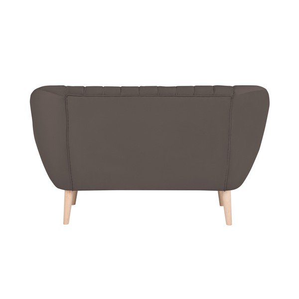 Antracytowa sofa 2-osobowa Micadoni Home Vincente-image-2