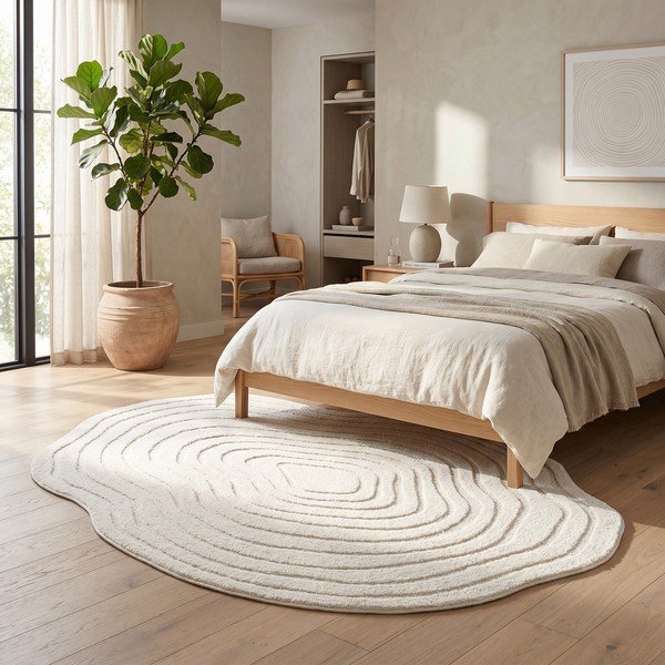 Kremowy dywan 160x230 cm Pebble – ESTE-image-2