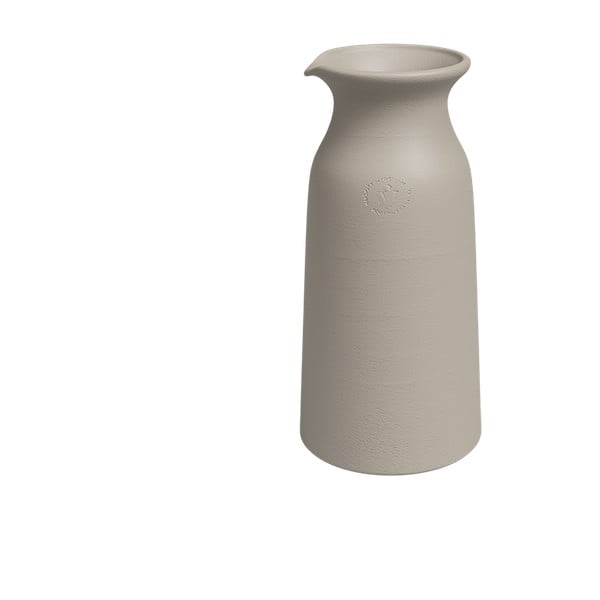 Beżowy ceramiczny ręcznie wykonany wazon (wysokość 30 cm) Bia – Artevasi