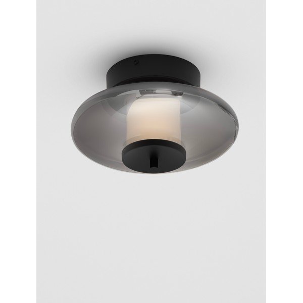 Szklana lampa sufitowa LED ze ściemniaczem w kolorze matowej czerni Ballet – Nova Luce-image-4