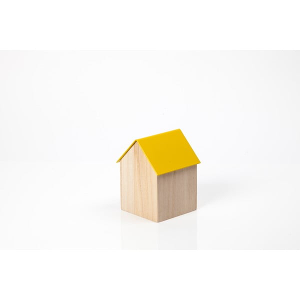 Żółta  pudełko House Small