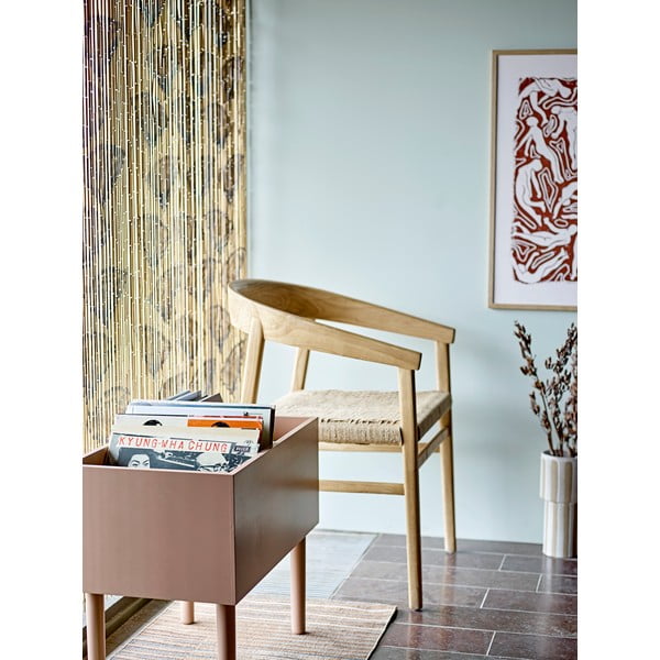 Brązowy dywan odpowiedni do prania 55x80 cm Boon – Bloomingville-image-1