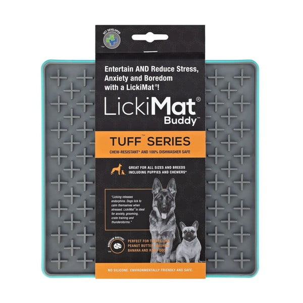 Mata do lizania Buddy Tuff Turquoise – LickiMat