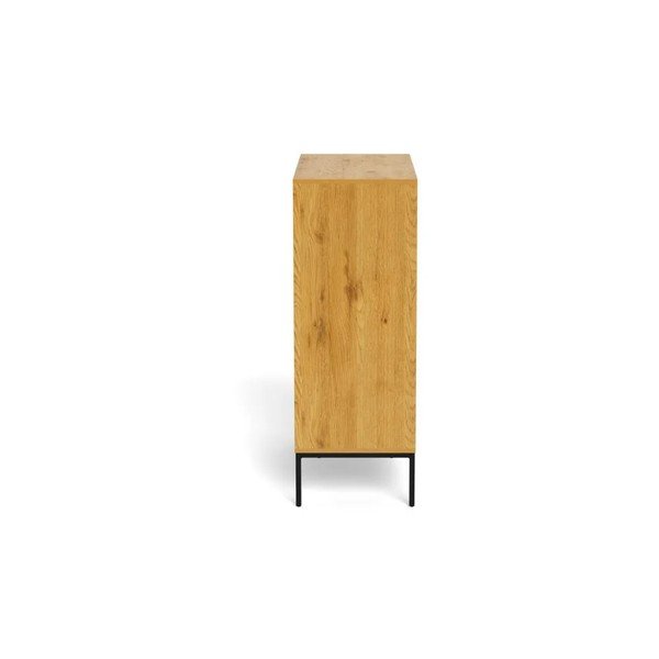Komoda w dekorze dębu w naturalnym kolorze 80x110x40 cm Palmdale – Actona-image-3