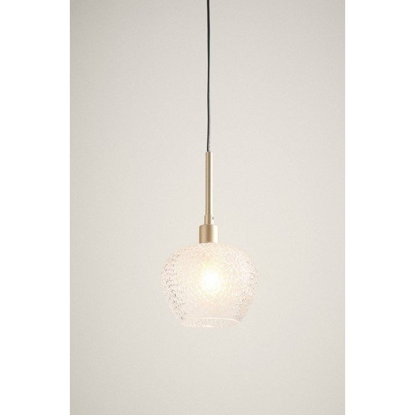 Szklana lampa wisząca w kolorze złota ø 15 cm Frost – Jotex-image-2