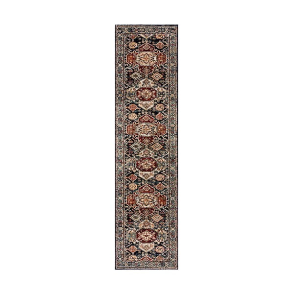Ciemnoniebieski chodnik 66x300 cm Gillingham – Flair Rugs