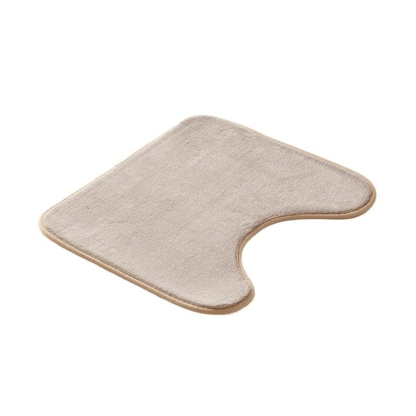 Beżowy dywanik łazienkowy do WC 45x45 cm Vitamine – douceur d'intérieur-image-2