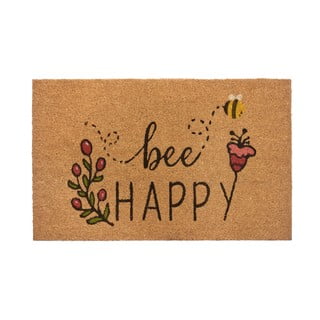 Wycieraczka z włókna kokosowego 75x45 cm Bee Happy – Hanse Home