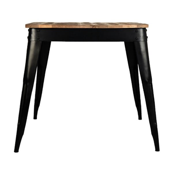 Stół z blatem z drewna mango LABEL51 Luik, 75x75 cm