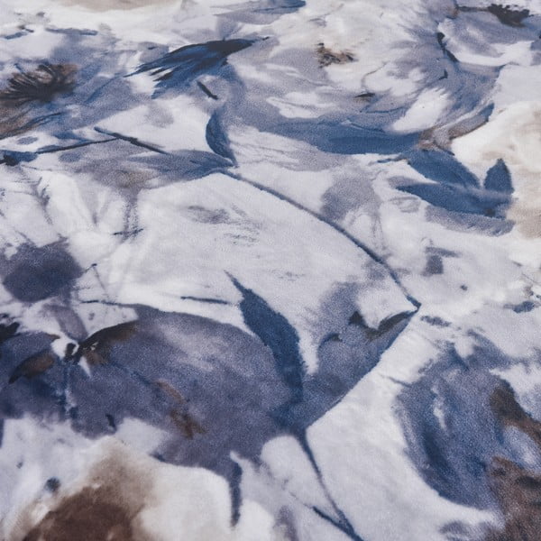 Fioletowa pościel jednoosobowa z mikropluszu 140x200 cm Riana – My House-image-2