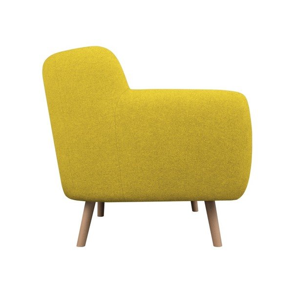 Żółty fotel Kooko Home Pop-image-4