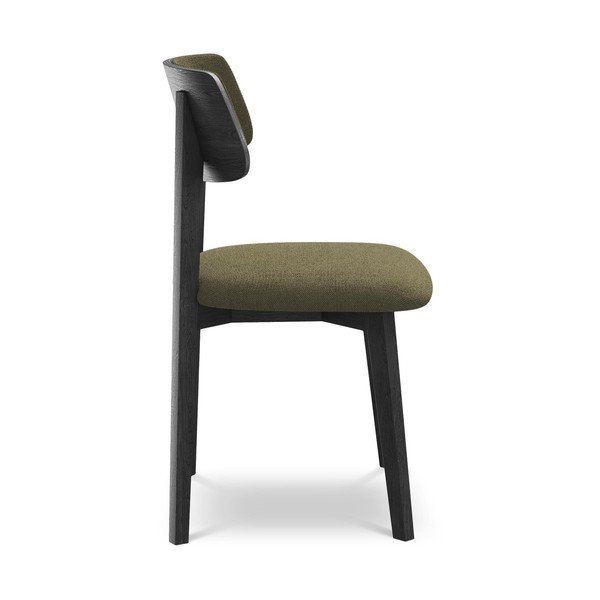 Zielone krzesło z litego drewna Niu – Makamii-image-2